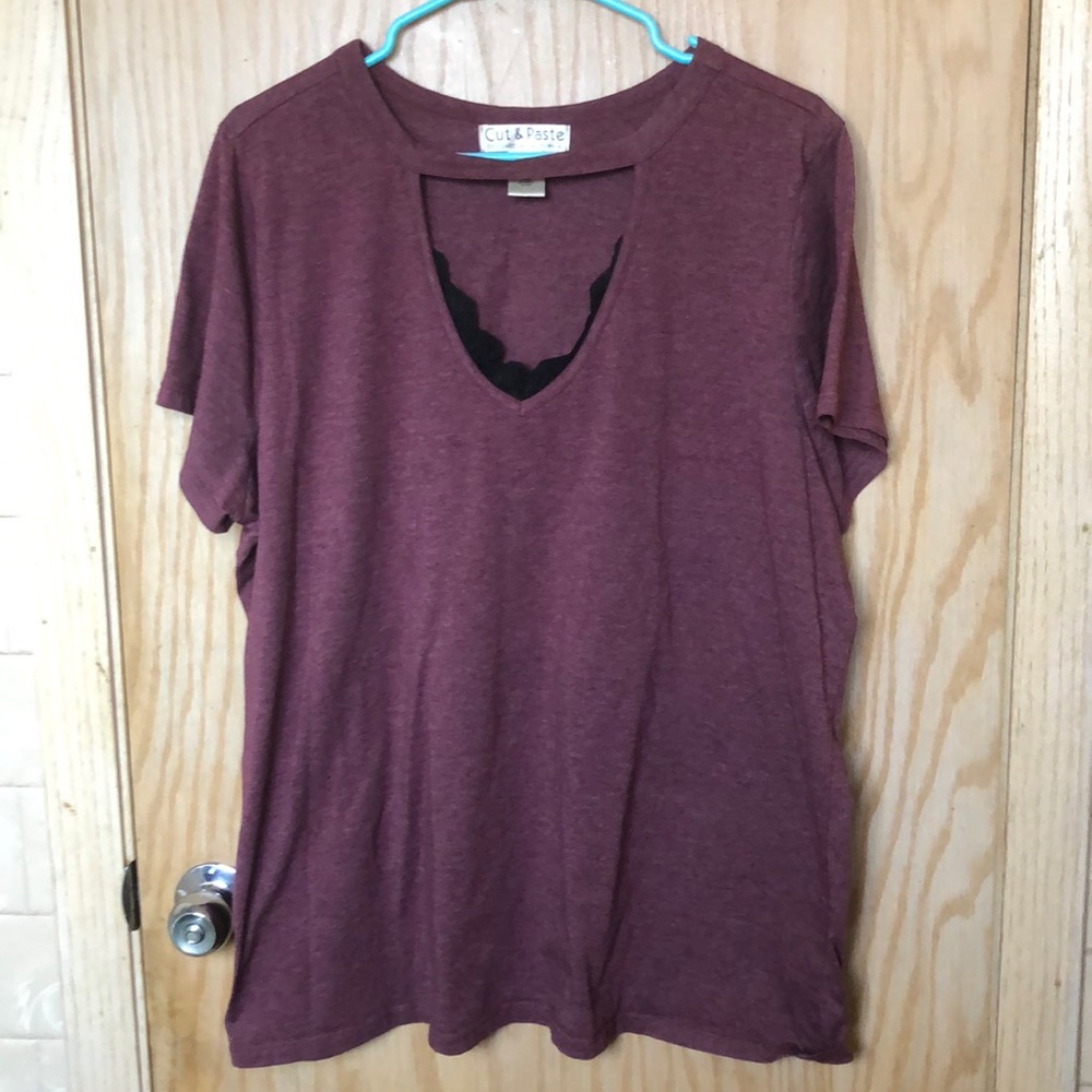 Burgundy Top